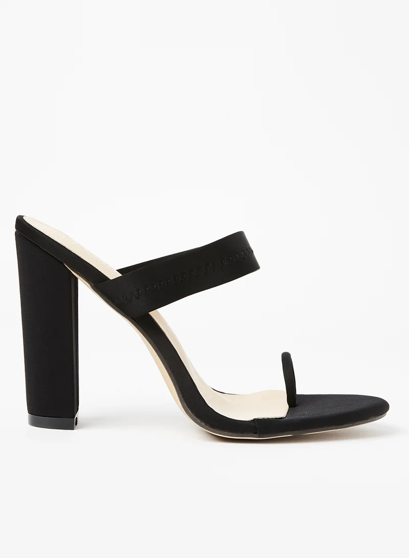 LABEL RAIL Block High Heel Sandals