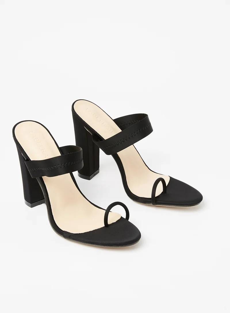 LABEL RAIL Block High Heel Sandals