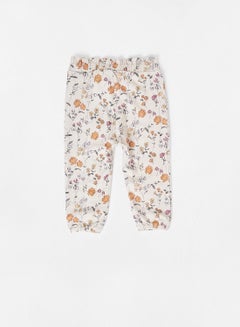 Baby Floral Print Pants Beige - v1631260862/N50348699V_2