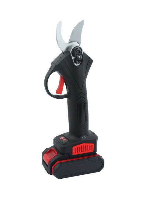 Professional Cordless Electric Pruning Shears with 30mm Cutting Diameter Branches Black 32 x 9 x 25cm