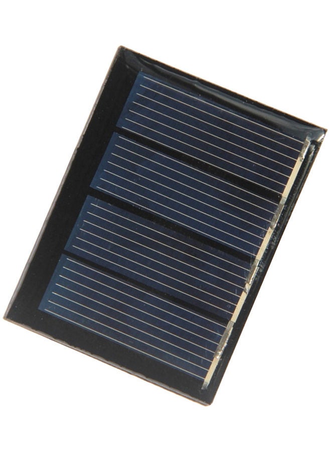 Generic 0.23W 2V Mini Solar Cell Polycrystalline Silicone Portable Solar Panel Black 12.00 X 1.00 X 11.00cm  - Image 1