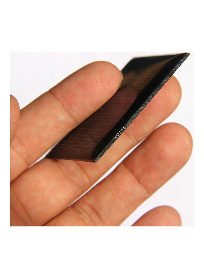 Generic 0.23W 2V Mini Solar Cell Polycrystalline Silicone Portable Solar Panel Black 12.00 X 1.00 X 11.00cm  - Image 2
