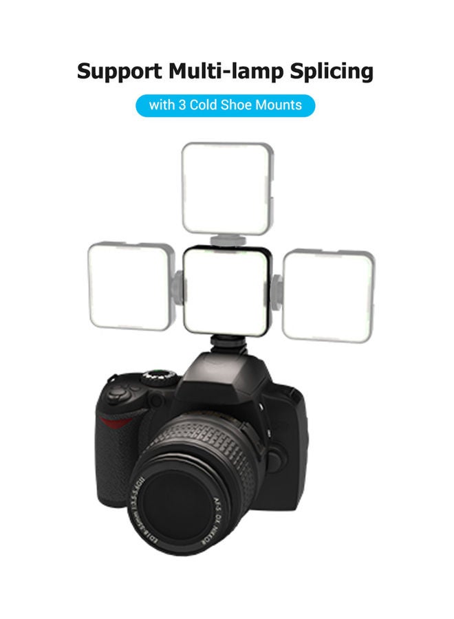 ST81 Pocket Rechargeable LED Video Light Black - Image 4