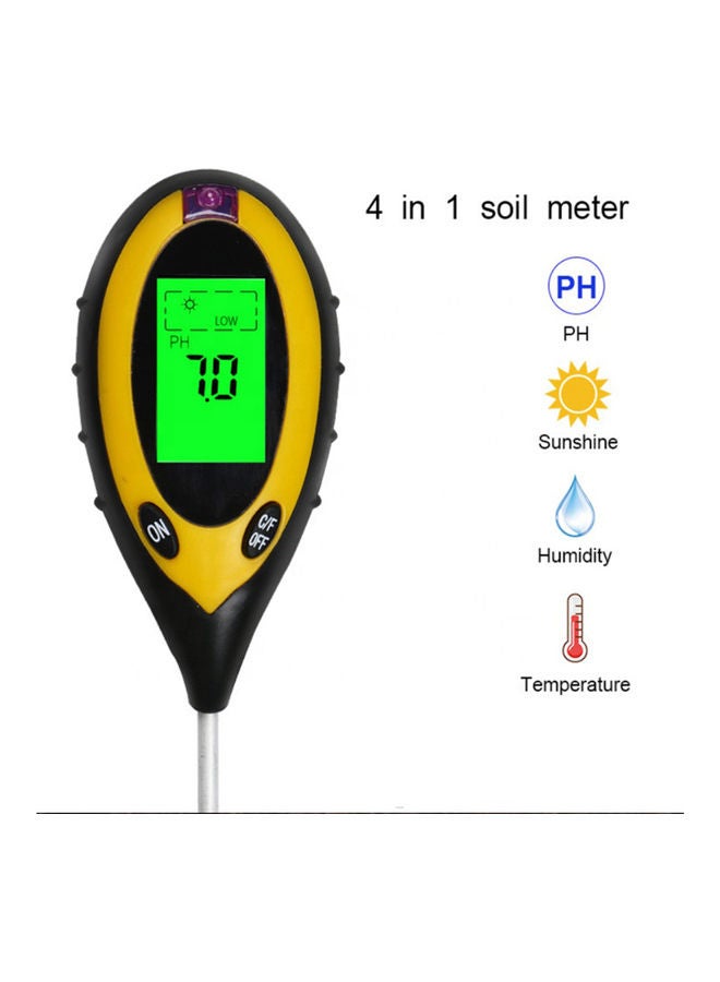 Generic 4-In-1 Soil Nutrient Content Detector Multicolour 33 x 3 x 7cm  - Image 2