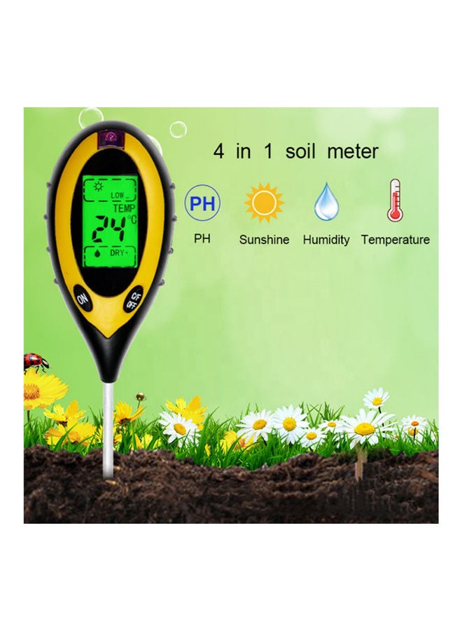 Generic 4-In-1 Soil Nutrient Content Detector Multicolour 33 x 3 x 7cm  - Image 4
