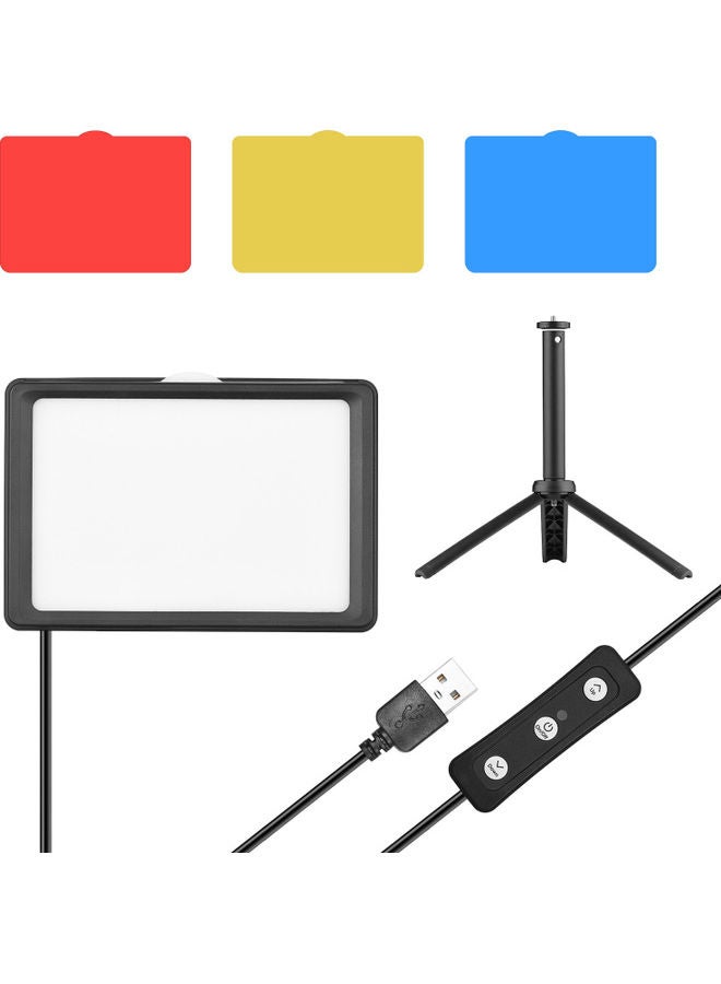 USB Video Conference Lighting Kit Black