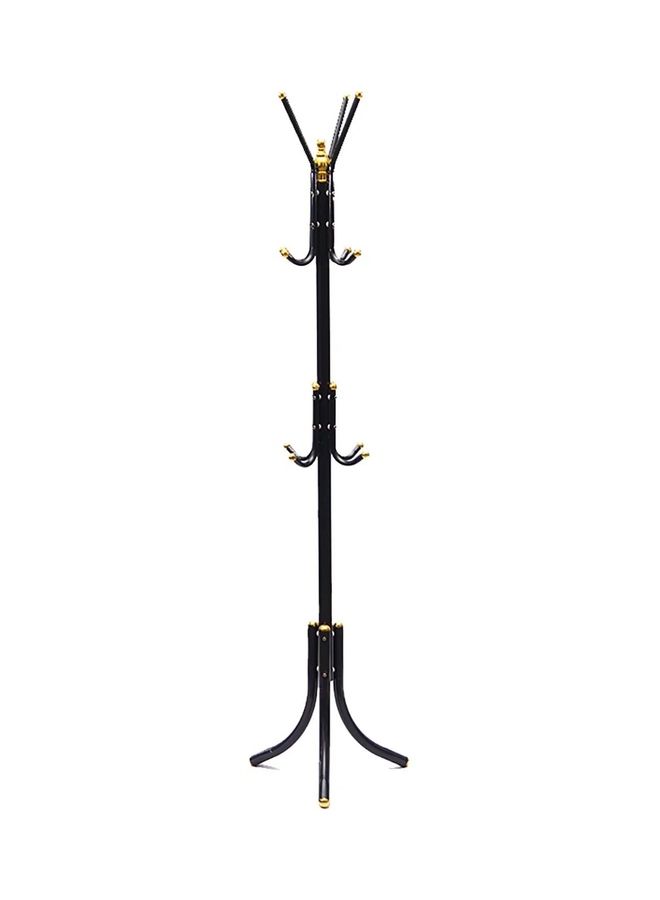 Falpro Free-Standing Metal Coat Rack Black 72x20x8.5cm - Image 1