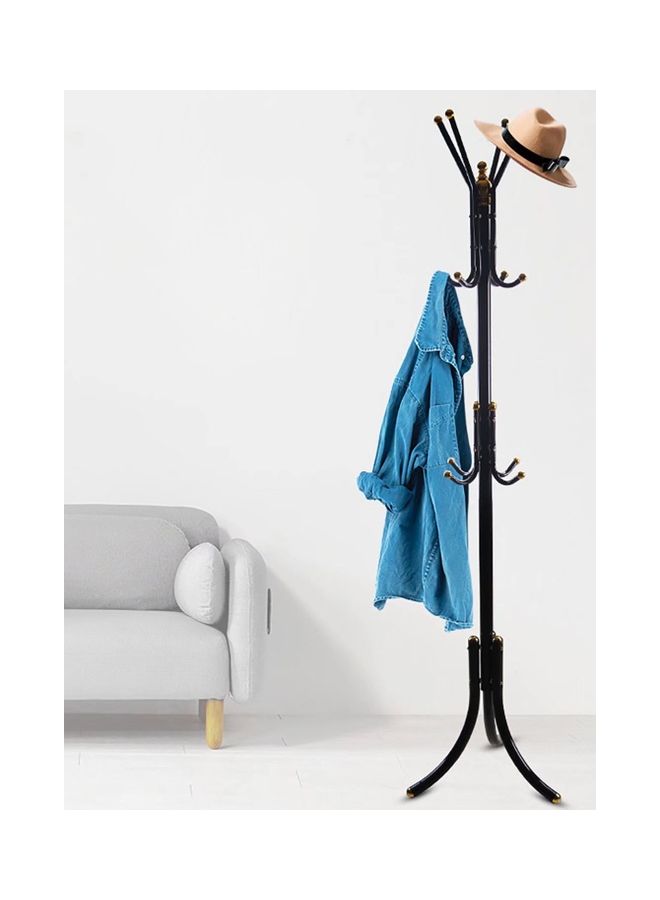 Falpro Free-Standing Metal Coat Rack Black 72x20x8.5cm - Image 5