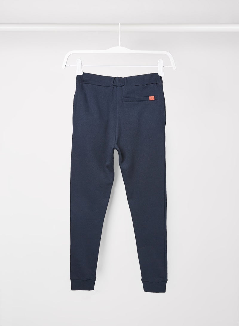 NAME IT - Teen Graphic Print Sweatpants Dark Sapphire - Image 1