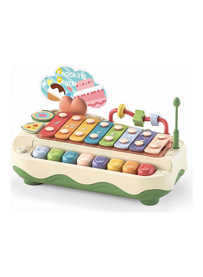 Hand Knocking Piano 8-Key Xylophone Musical Toy 24cm  - Image 1
