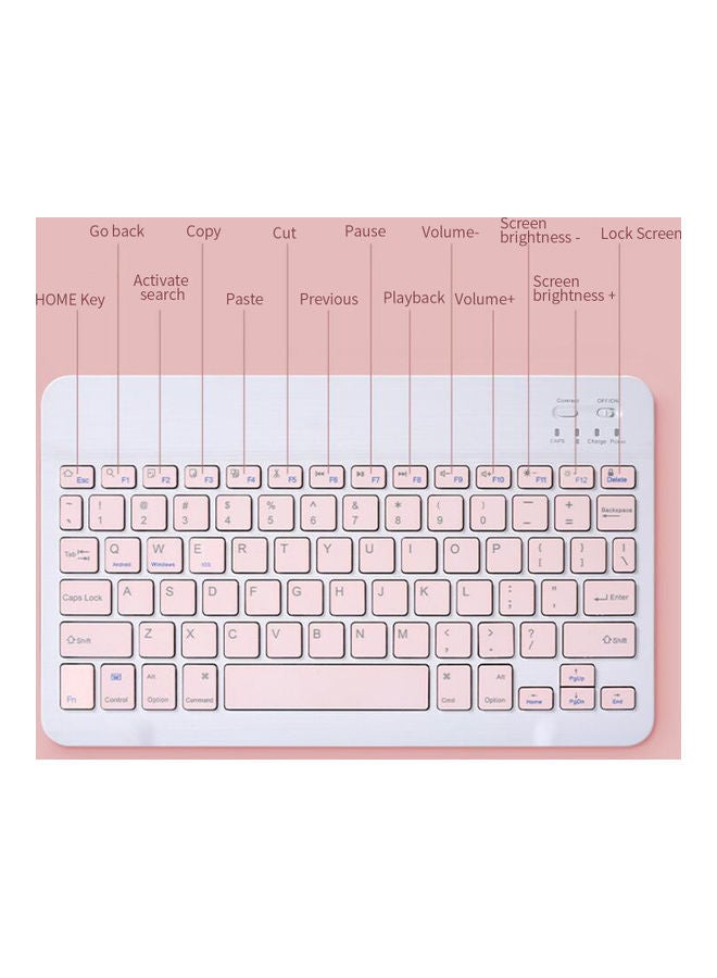 Rechargeable Ultra-Slim Design Wireless Keyboard and Mouse Combo Green - Image 4