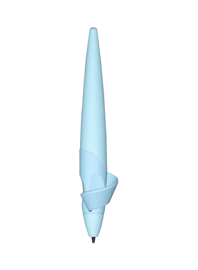 Generic - Non-Slip Silicone Handle Mechanical Pencil 0.7mm HB Lead Automatic Pencil Correction Grip Blue - Image 1