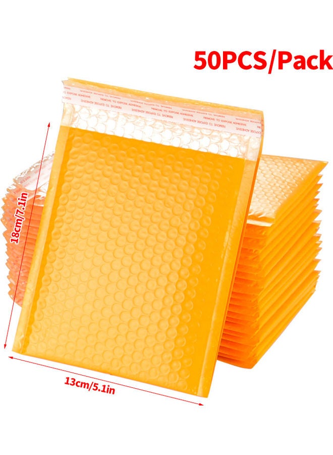 Generic 50-Piece Bubble Mailers Padded Shipping Envelope Bag Yellow  - Image 2
