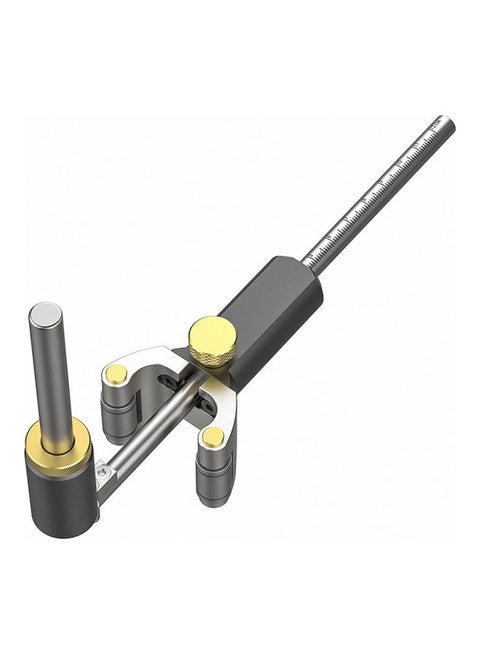 Woodworking Linear Arc Dual Purpose Scriber Ruler Multicolour 27.00X6.50X10.50cm