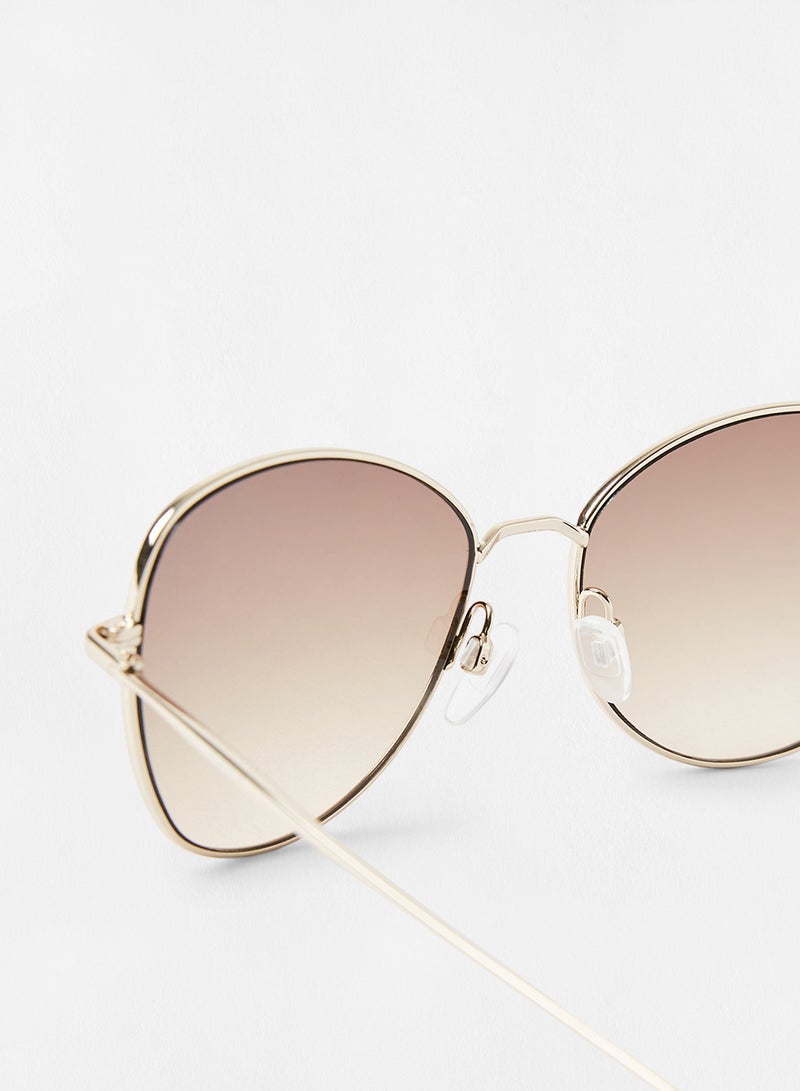 DKNY Women's UV Protection Cat Eye Sunglasses DK104S - Image 2