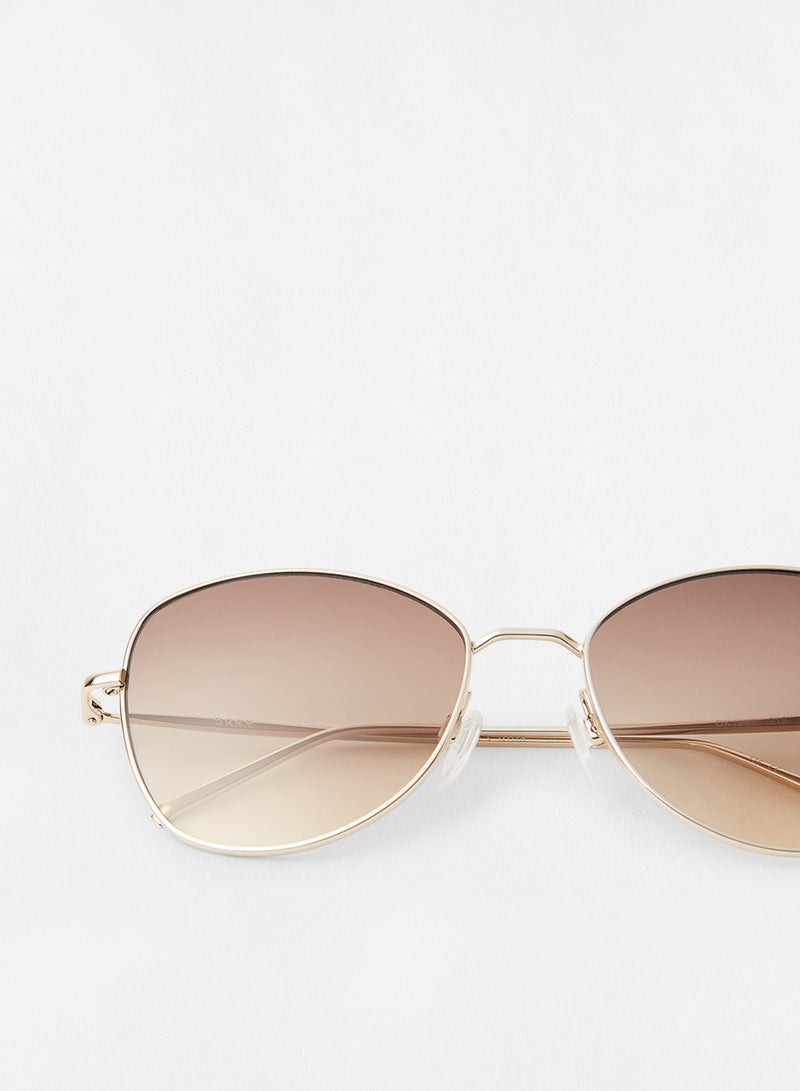 DKNY Women's UV Protection Cat Eye Sunglasses DK104S - Image 4