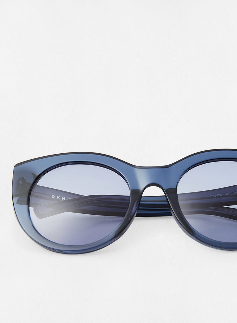 DKNY Women's UV Protection Round Sunglasses - Image 4