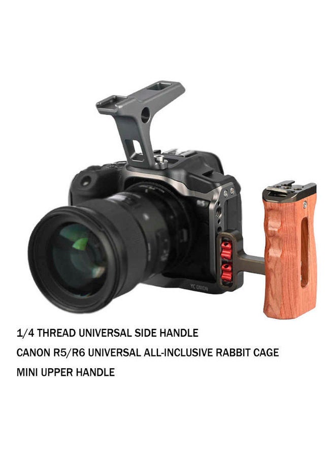 YC ONION Full Camera Cage  For Canon R5/R6 Black - Image 2