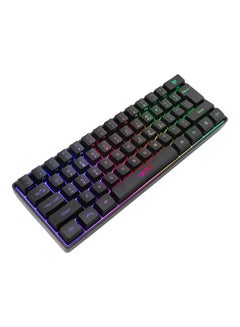 Dual-Mode 61-Key BT 5.0 RGB Backlit Keyboard With Double Shot Injection Keycaps Black - v1631327993/N50726619A_2