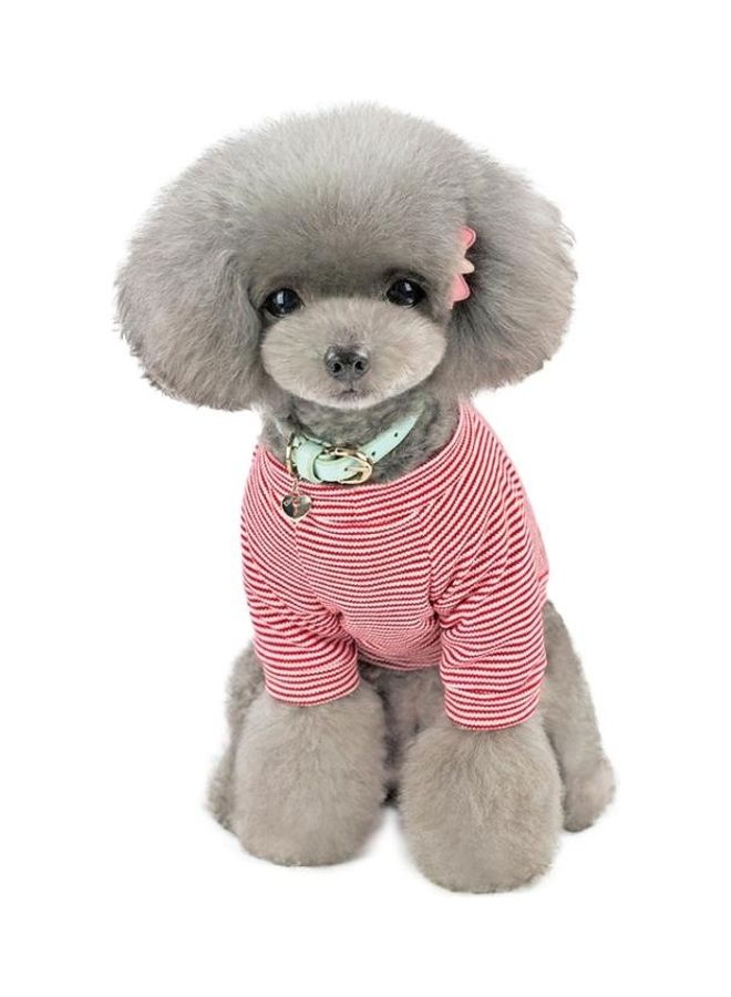 BGM Pet Clothing Dog Vest Cool T-shirt Red - Image 3