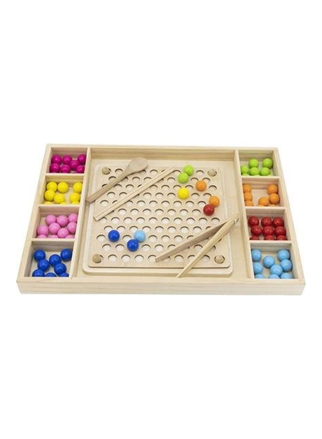 Viga Wooden Beads Create Colourful Pictures Making Toy  - Image 1