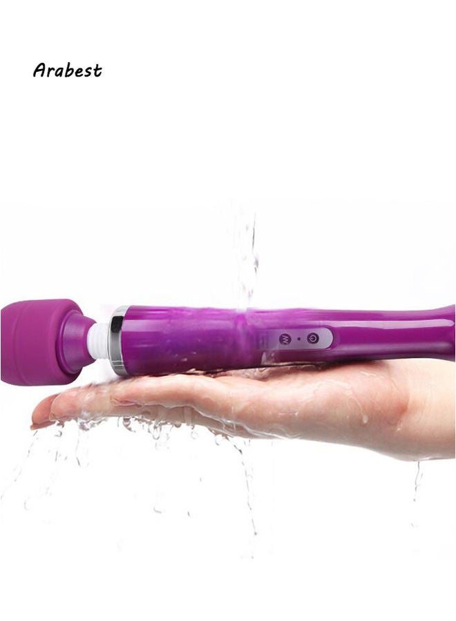 USB Charge Handheld Super Vibrating Massager - v1631336074/N50711405A_7