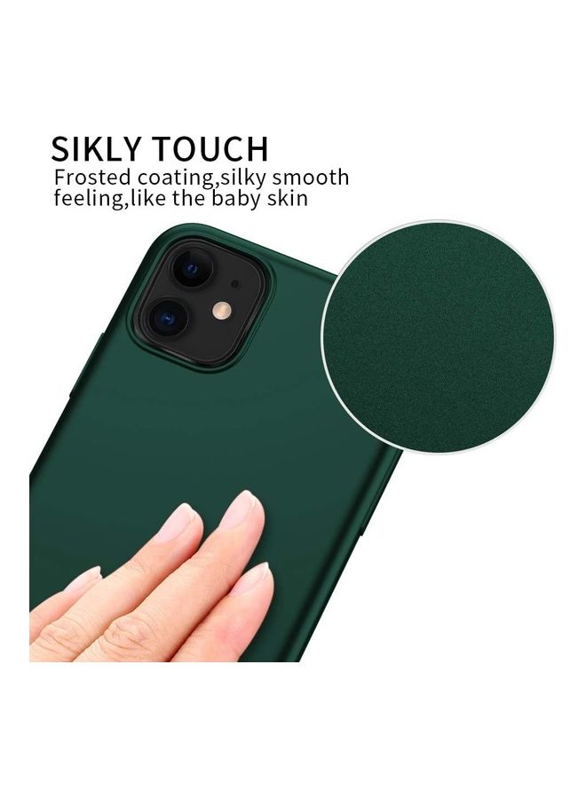 ICS Slim Fit Soft TPU Matte Surface Ultra Thin Phone Case For Apple iPhone 11 Green - Image 2