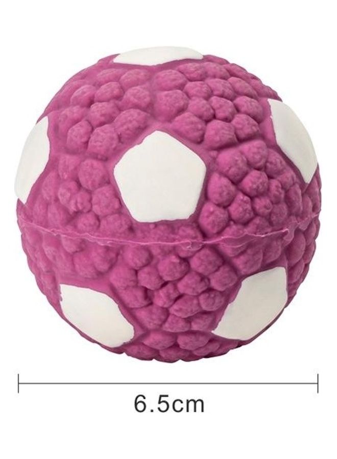 BGM Latex Dog Bite Sound Ball Pet Toys Purple - Image 2