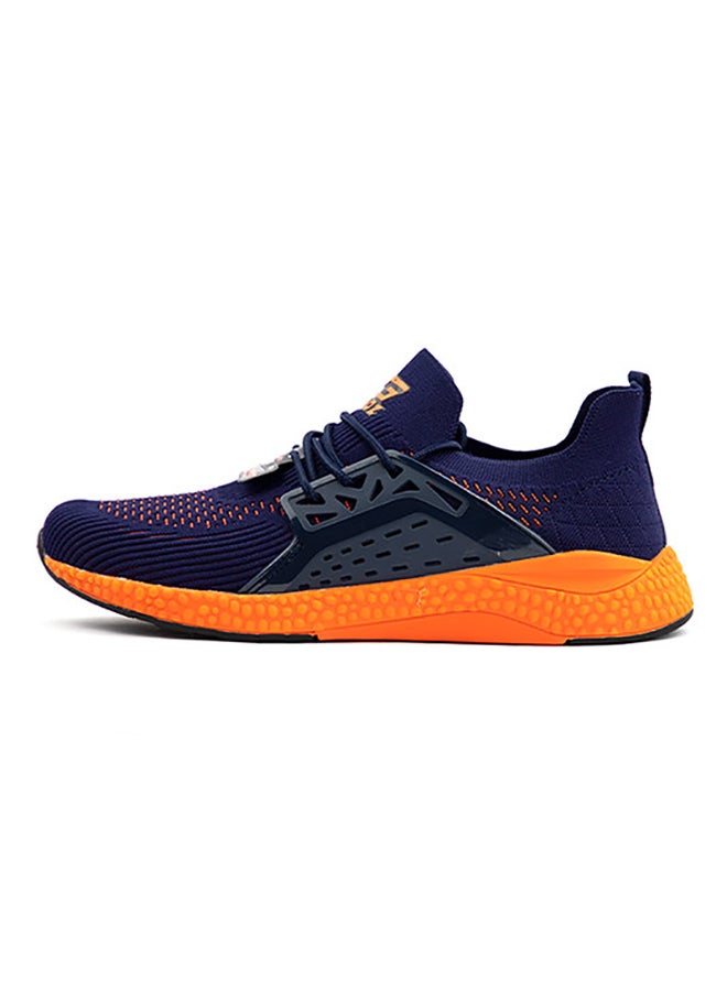 GADZ Men's Accelerate Lace-Up Running Shoes Shoes Navy Blue  - Image 3