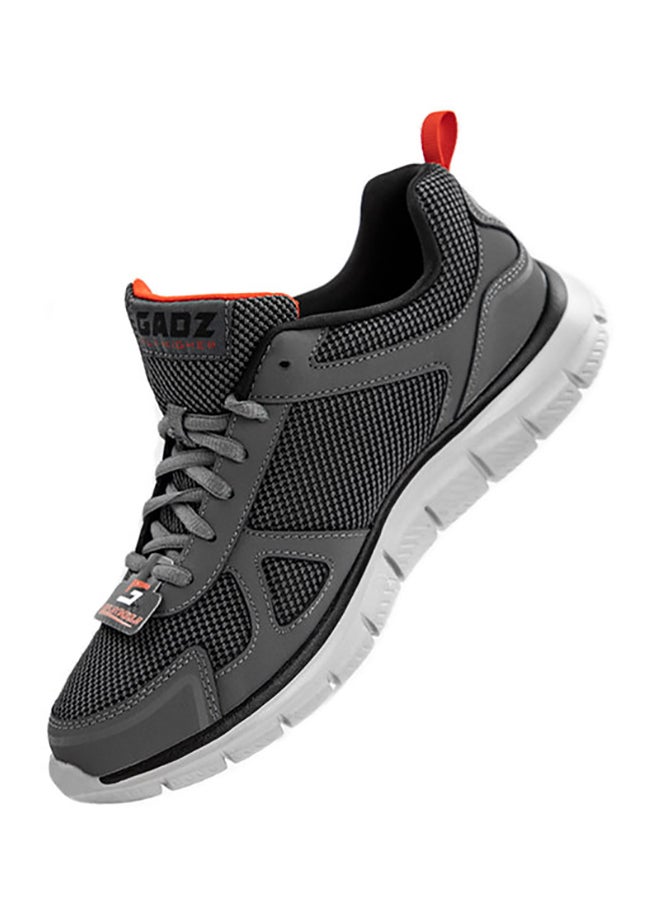 GADZ Men's Aspire Lace-Up Running Shoes Shoes Grey  - Image 4