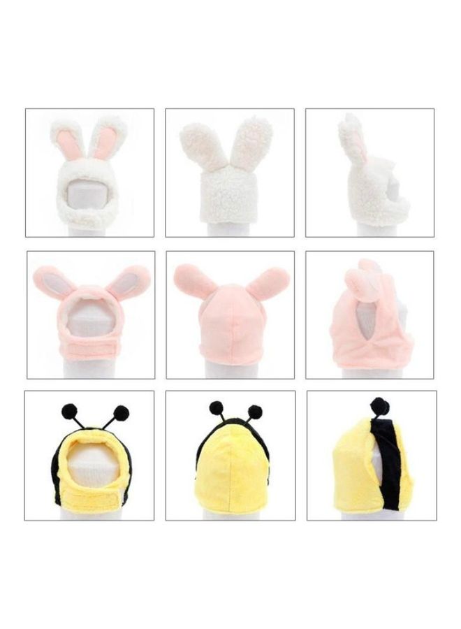 BGM 4-Piece Soft Headgear Cat Dog Cross Dress Pet Hat Multicolour  - Image 3