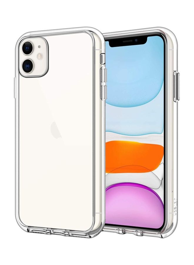 ICS Shock-Absorption Bumper Cover For Apple iPhone 11 (2019) 6.1-Inch Clear - Image 1