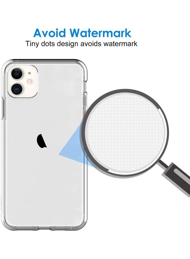 ICS Shock-Absorption Bumper Cover For Apple iPhone 11 (2019) 6.1-Inch Clear - Image 2