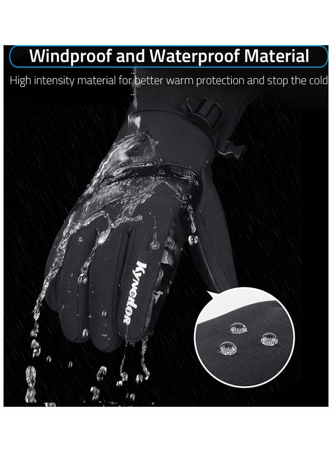 kyncilor Warm Touchscreen Ski Gloves XL - Image 5