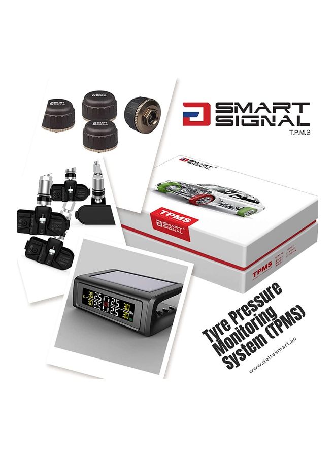 Smart Signal - 4 Internal Sensors And Audible Alarm Functions For Tyre Pressures Monitoring System - Image 1