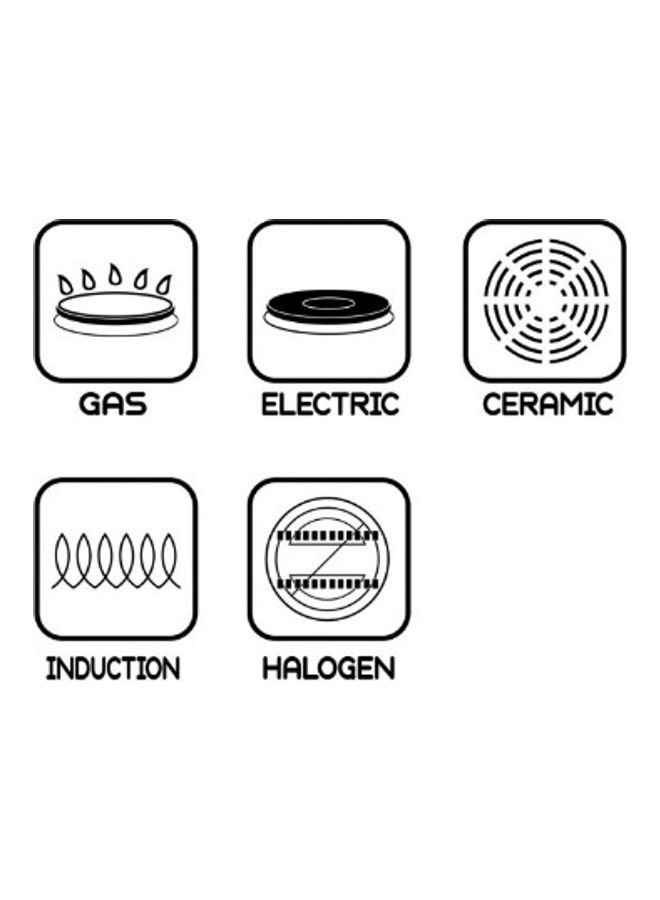 او ام اس طقم أواني طهي من الاستانلس ستيل بمقبض من النحاس وأغطية، مكون من كسرولة عميقة بغطاء مقاس 18 سم، كسرولة عميقة بغطاء مقاس 20 سم، كسرولة عميقة بغطاء مقاس 22 سم، كسرولة عميقة بغطاء مقاس 24 سم، كسرولة عميقة بغطاء مقاس 24 سم، كسرولة غير عميقة بغطاء مقاس 24 سم فضي - Image 4