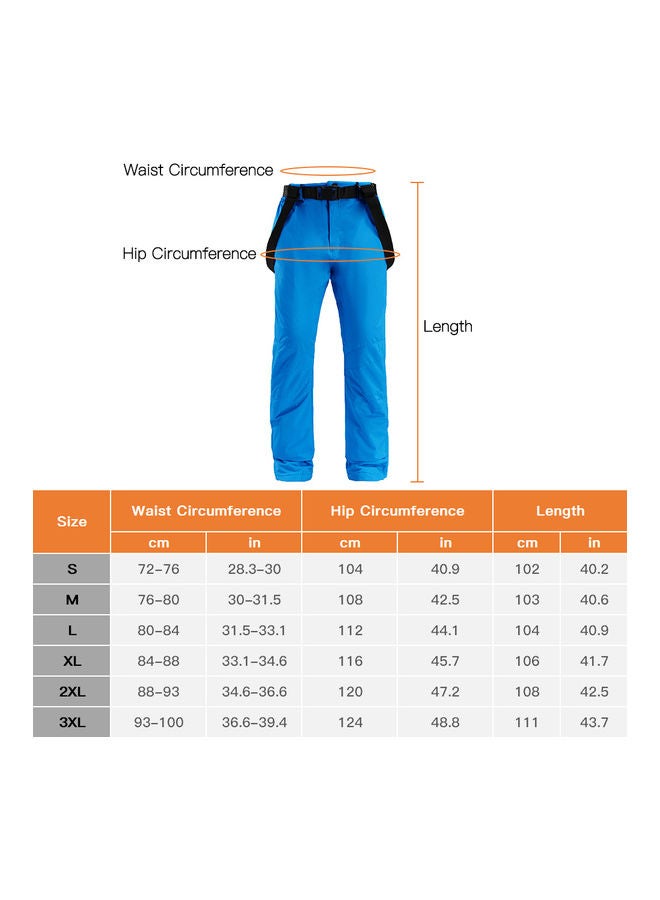 Generic - Winter Warm Thick Ski Pants M - Image 1