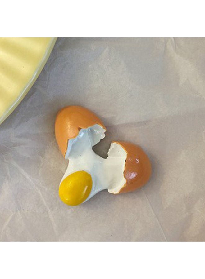 3D Eggs Design Resin Refrigerator Magnet Multicolour - Image 2