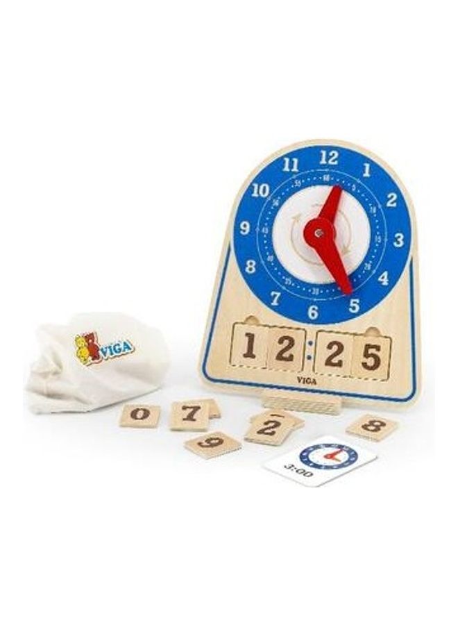 Viga Learning Clock Game Set - Image 1