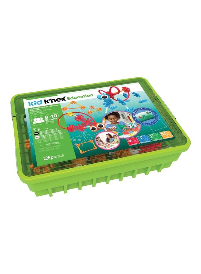 K'NEX 225-Piece Education 78698 Classroom Collection Building Set 31.12 x 42.86 x 12.07cm - Image 1