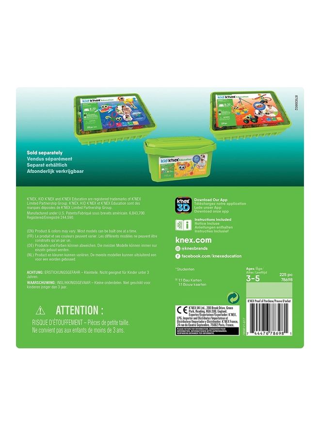 K'NEX 225-Piece Education 78698 Classroom Collection Building Set 31.12 x 42.86 x 12.07cm - Image 2