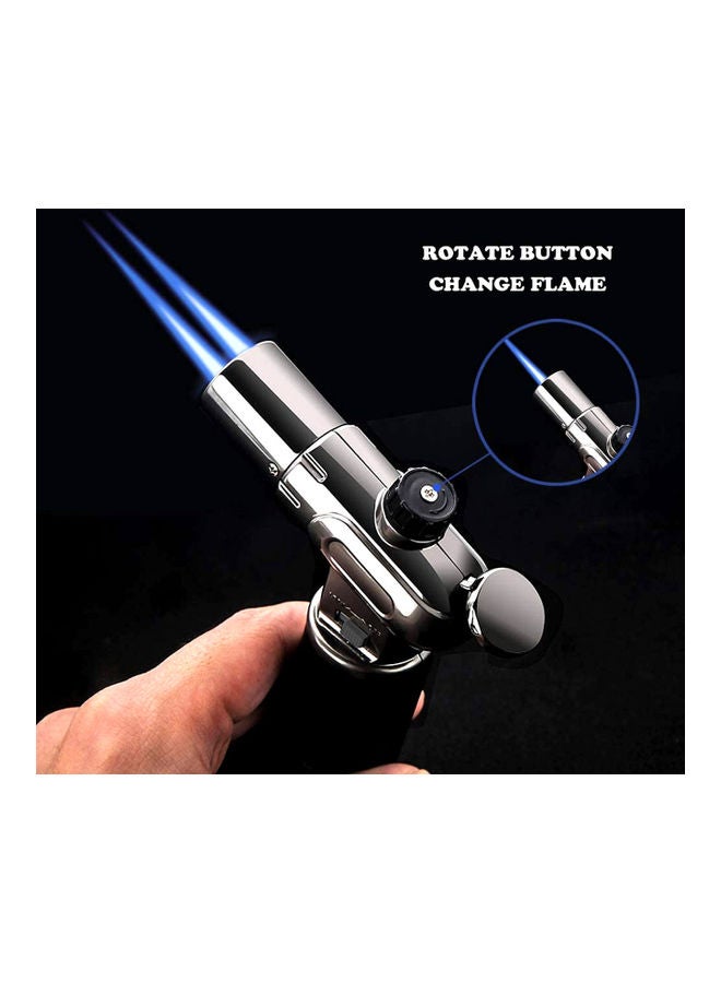 Honest Windproof Butane Adjustable Torch Gas Lighter Gold 18cm - Image 4