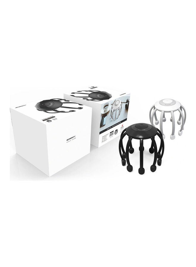 جهاز تدليك برأس لفروة الرأس قابل لإعادة الشحن بتصميم أخطبوط ذكي بدون استخدام اليدين - Image 5