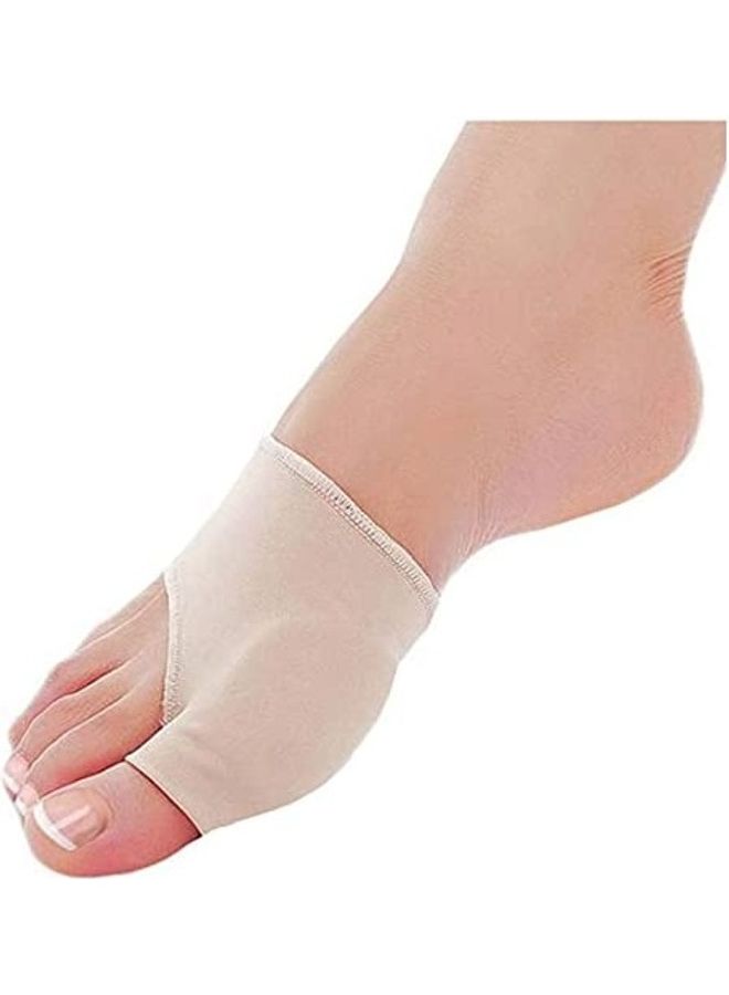 2-Piece Bunion Corrector With Non-slip Grip Insert And Gel Cushion Pad