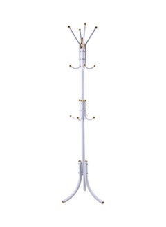 Falpro Free-Standing Metal Coat Rack White 72x20x8.5cm  - Image 1