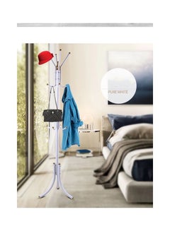 Falpro Free-Standing Metal Coat Rack White 72x20x8.5cm  - Image 3