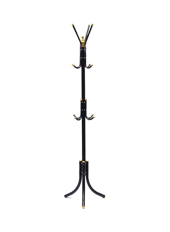 Free-Standing Metal Coat Rack Black 72x20x8.5cm - v1631352991/N50803003A_1