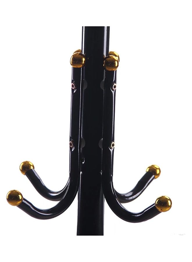 Free-Standing Metal Coat Rack Black 72x20x8.5cm - v1631352991/N50803003A_3