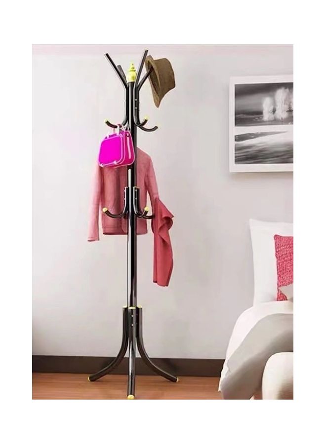 Free-Standing Metal Coat Rack Black 72x20x8.5cm - v1631352991/N50803003A_6