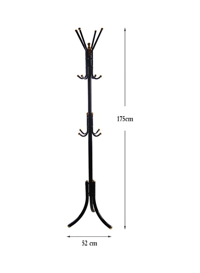 Free-Standing Metal Coat Rack Black 72x20x8.5cm - v1631352991/N50803003A_7